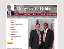 Tablet Screenshot of douglasvgibbs.com